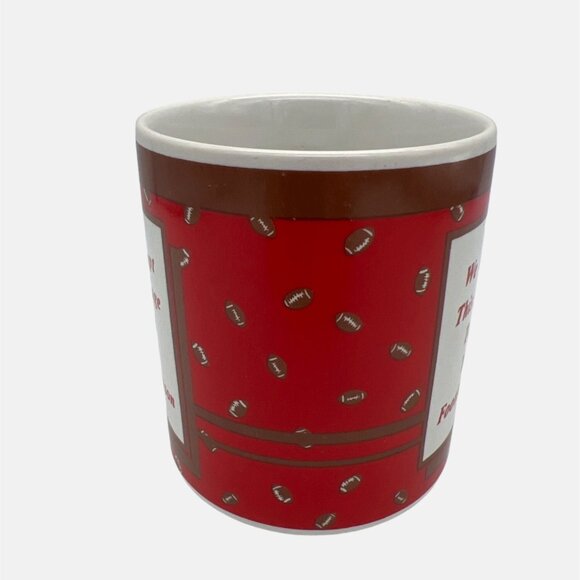 1989 House of Lloyd Coffee Mug We Interrupt This Marriage To Bring You Football - Picture 3 of 6